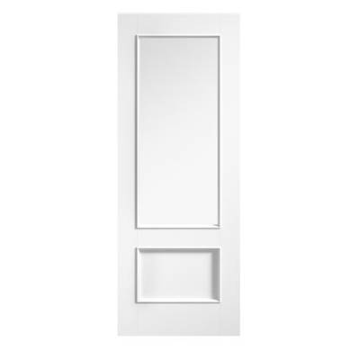 White Murcia Glazed Internal Door Wooden Timber - Door Size,...